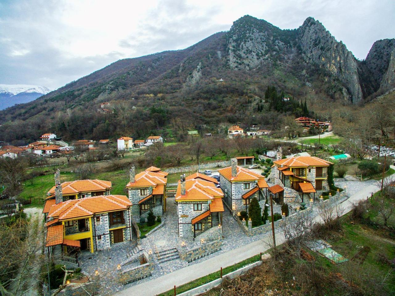 Hôtel Yades Pozar à Káto Loutrákion Extérieur photo