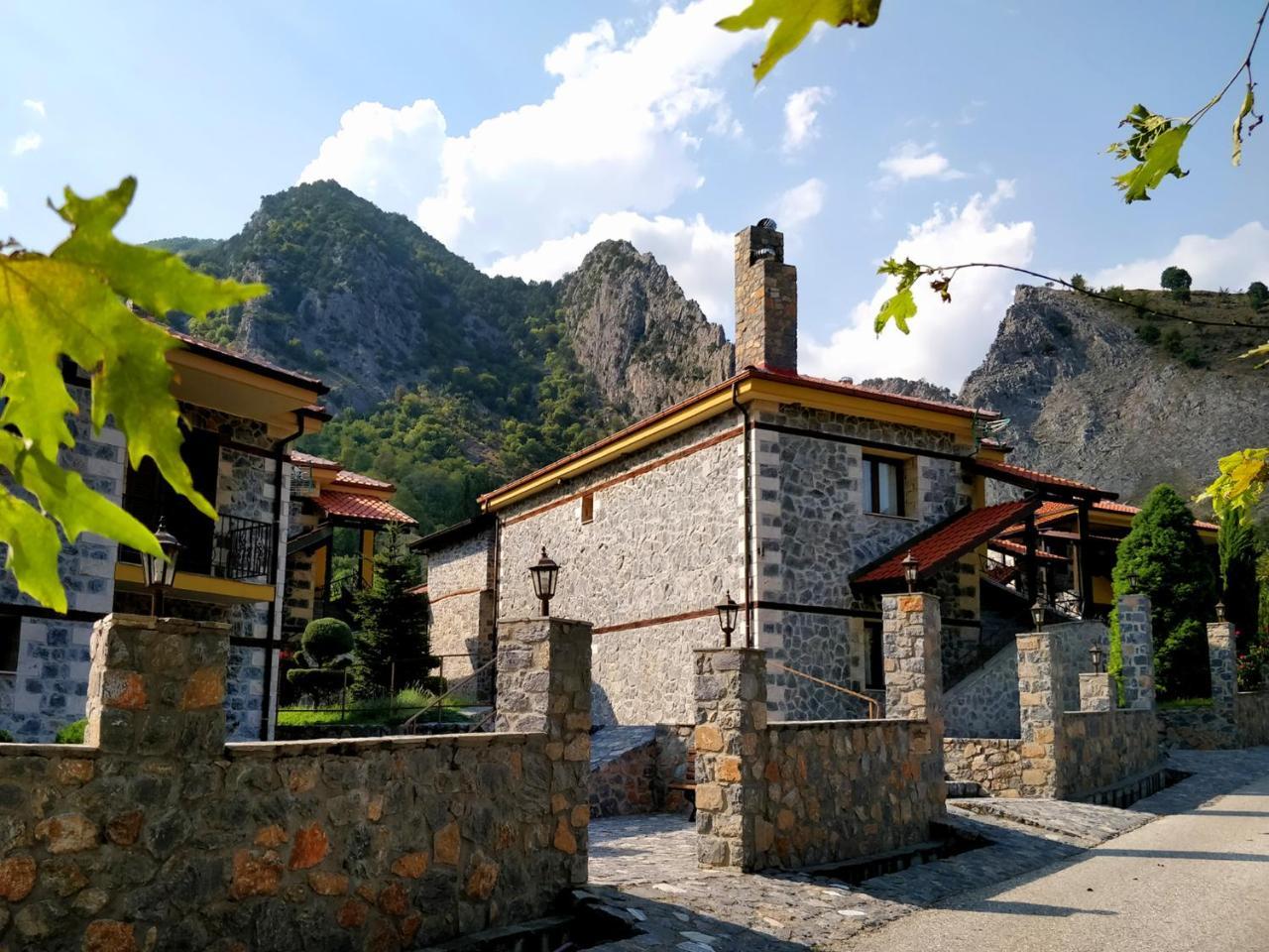 Hôtel Yades Pozar à Káto Loutrákion Extérieur photo